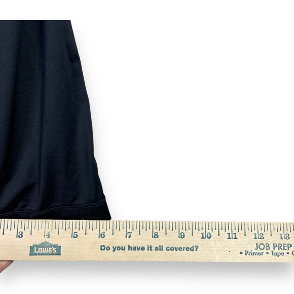 Nike Women's Legging Size Large Elastic Waist Skinny Leg Logo Black -1606CVT - Picture 9 of 9